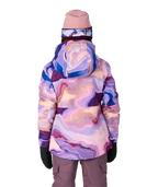 GIRLS ATHENA™ INSULATED JACKET - ALPENGLOW BLUE SEDIMENTARY
