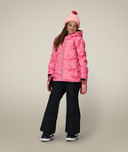 GIRLS ATHENA™ INSULATED JACKET - GERANIUM PINK VAPORS