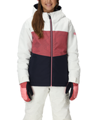GIRLS ATHENA™ INSULATED JACKET - ROSEWOOD COLORBLOCK