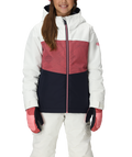 GIRLS ATHENA™ INSULATED JACKET - ROSEWOOD COLORBLOCK