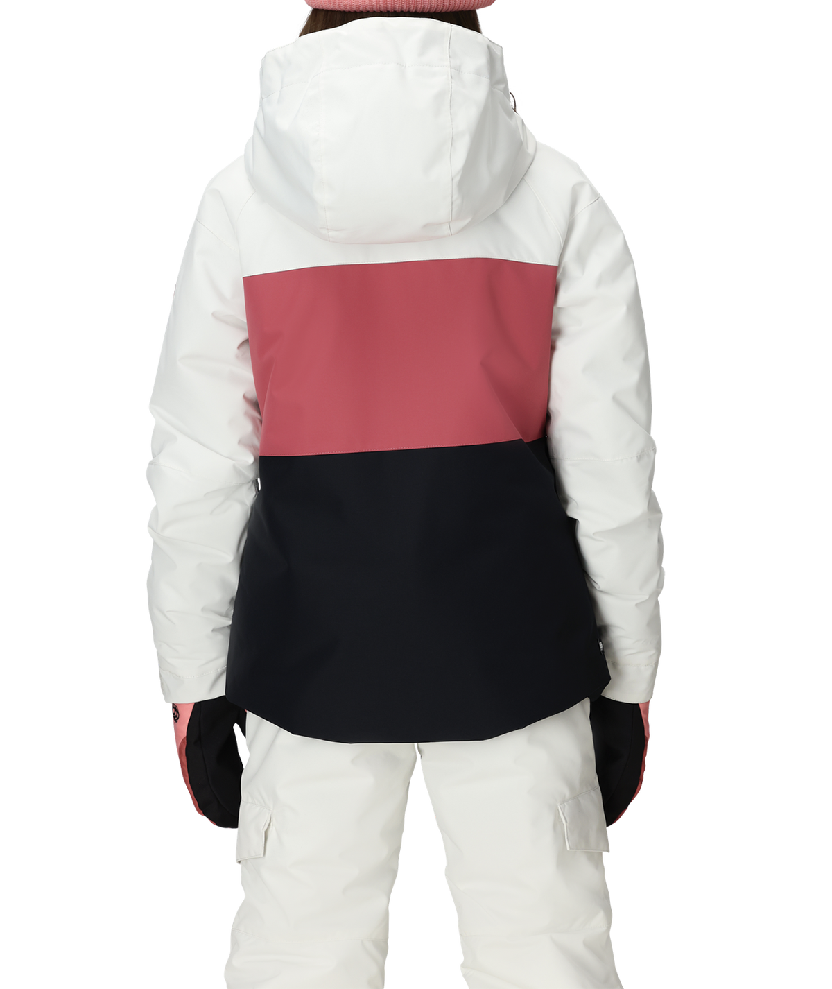 GIRLS ATHENA™ INSULATED JACKET - ROSEWOOD COLORBLOCK