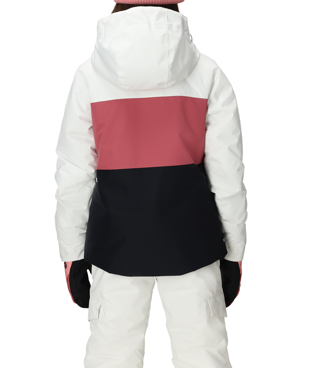 GIRLS ATHENA™ INSULATED JACKET - ROSEWOOD COLORBLOCK