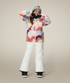 GIRLS ATHENA™ INSULATED JACKET - SEDIMENTARY PRINT