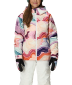 GIRLS ATHENA™ INSULATED JACKET - SEDIMENTARY PRINT
