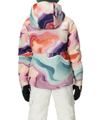 GIRLS ATHENA™ INSULATED JACKET - SEDIMENTARY PRINT