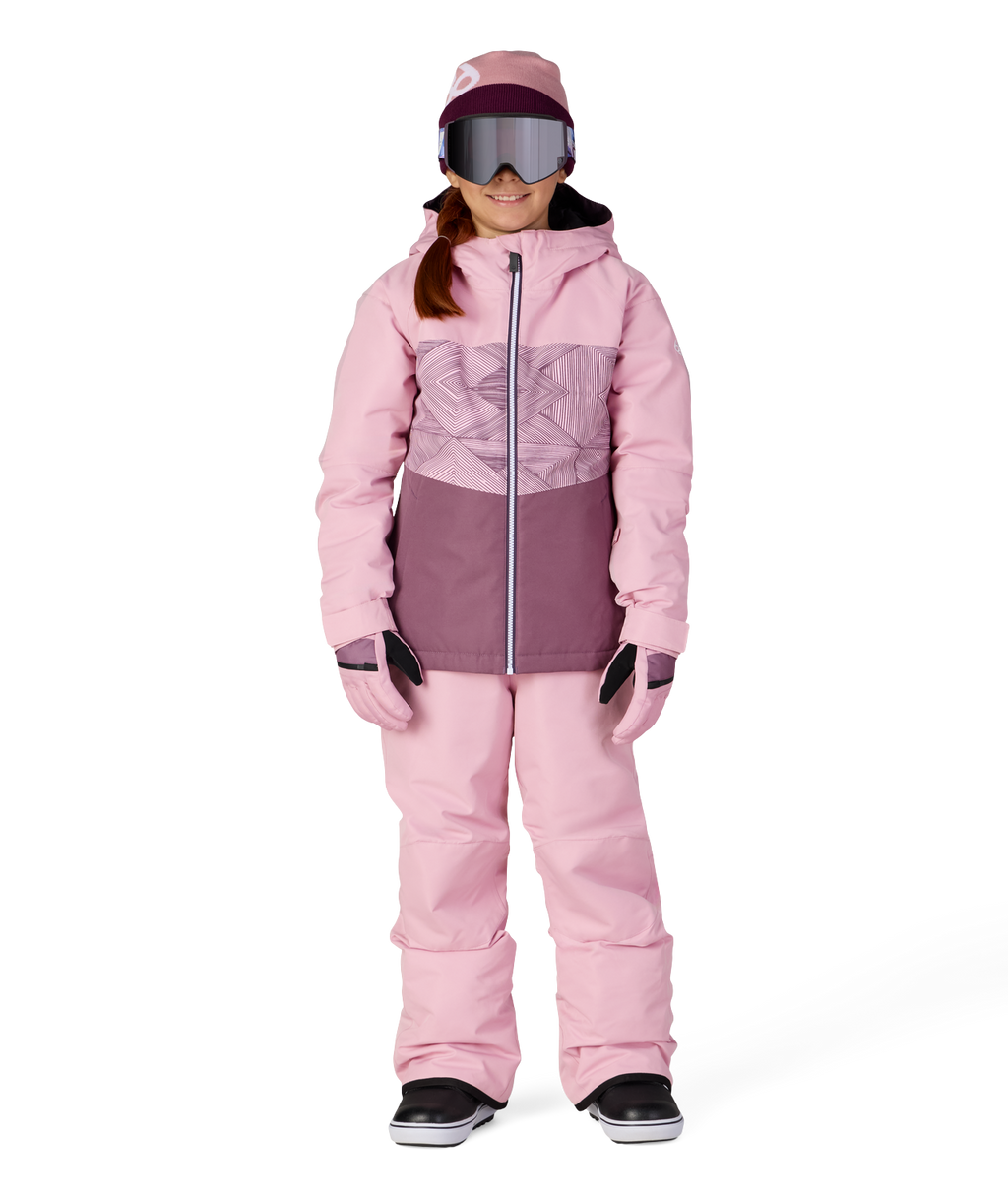 GIRLS ATHENA™ INSULATED JACKET - SMOKEY LILAC COLORBLOCK