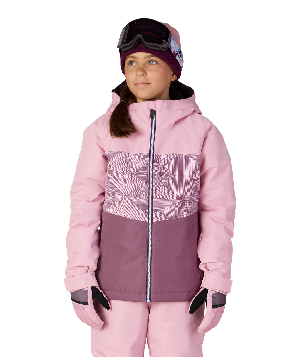 GIRLS ATHENA™ INSULATED JACKET - SMOKEY LILAC COLORBLOCK