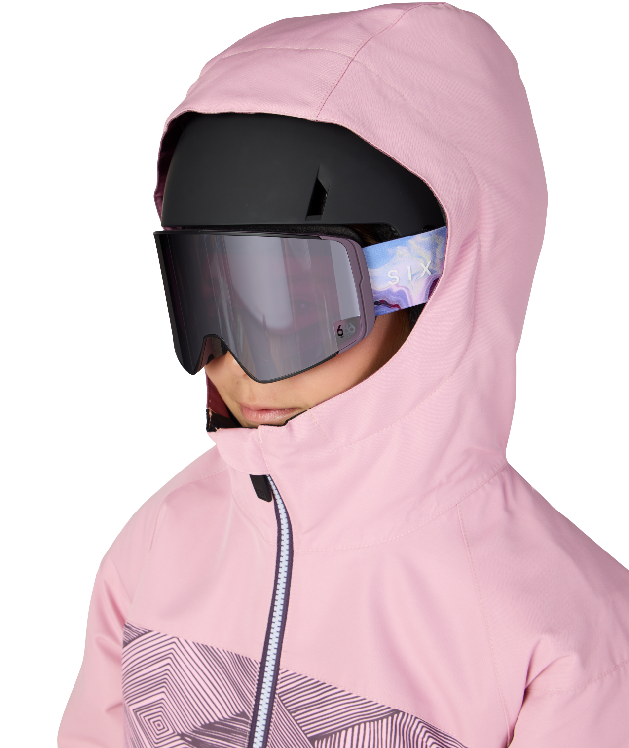 GIRLS ATHENA™ INSULATED JACKET - SMOKEY LILAC COLORBLOCK