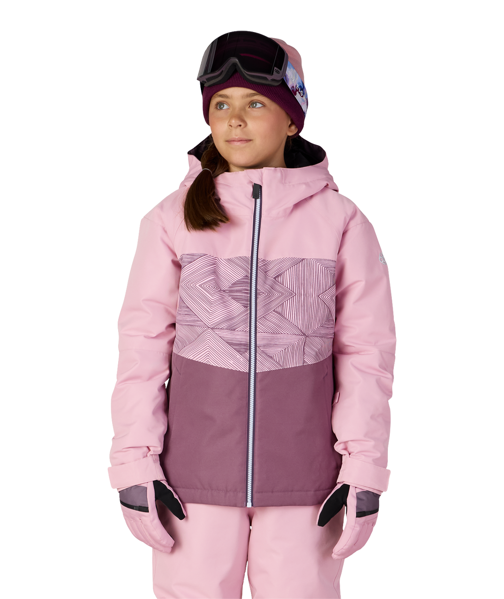 GIRLS ATHENA™ INSULATED JACKET - SMOKEY LILAC COLORBLOCK