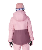 GIRLS ATHENA™ INSULATED JACKET - SMOKEY LILAC COLORBLOCK