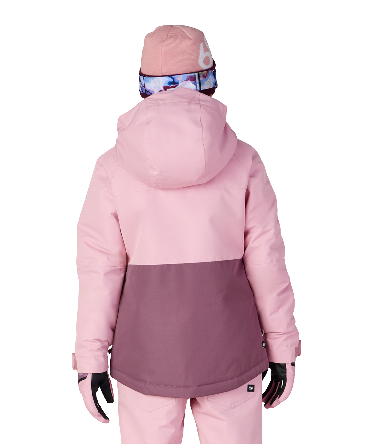 GIRLS ATHENA™ INSULATED JACKET - SMOKEY LILAC COLORBLOCK