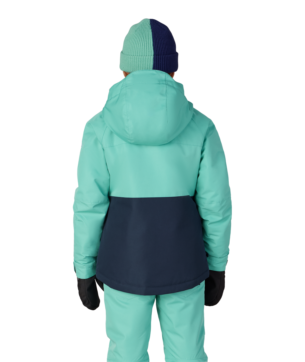 GIRLS ATHENA™ INSULATED JACKET - WASABI COLORBLOCK