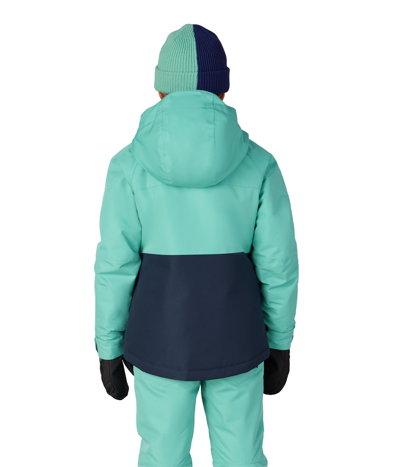 GIRLS ATHENA™ INSULATED JACKET - WASABI COLORBLOCK