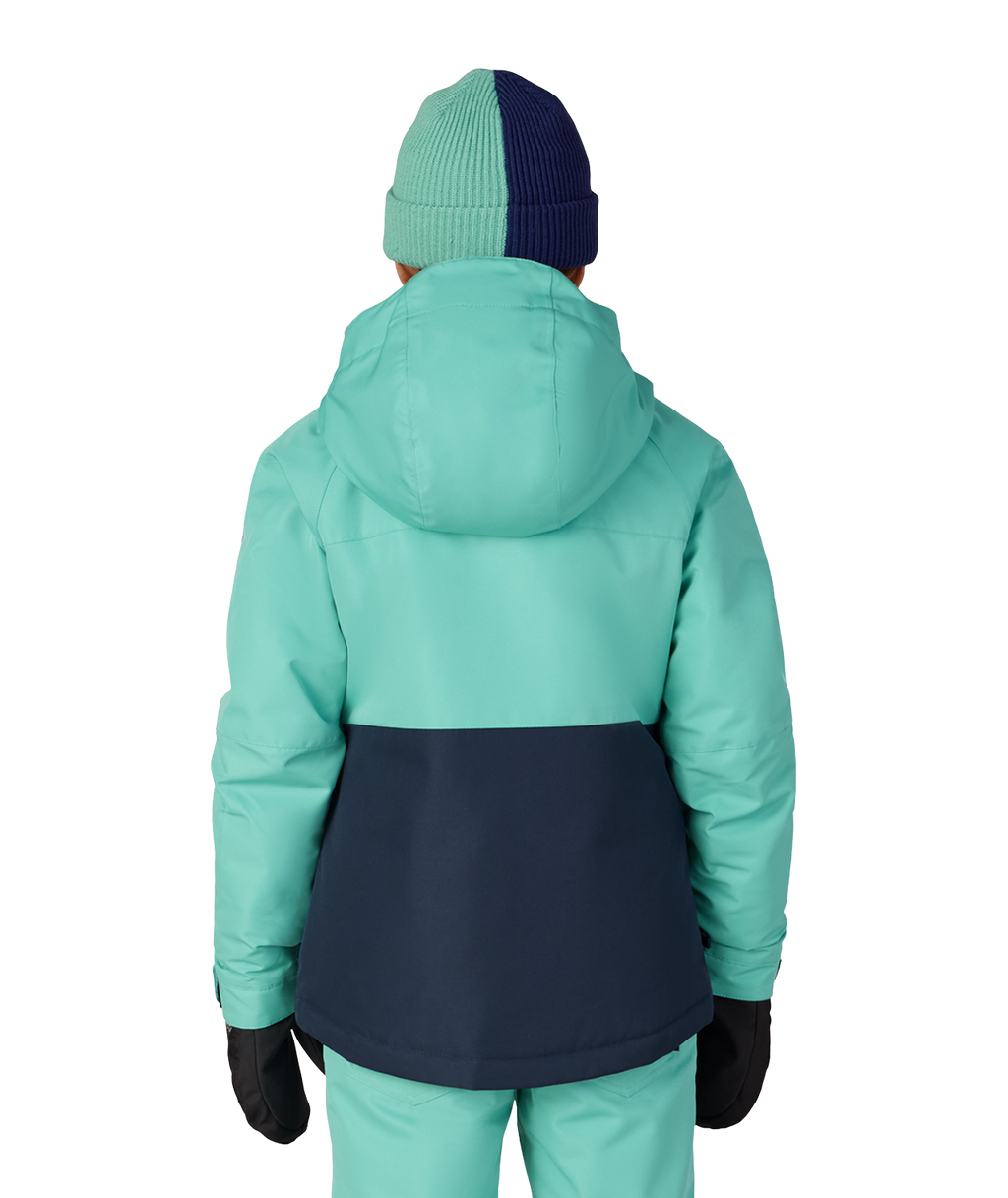 GIRLS ATHENA™ INSULATED JACKET - WASABI COLORBLOCK