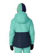 GIRLS ATHENA™ INSULATED JACKET - WASABI COLORBLOCK