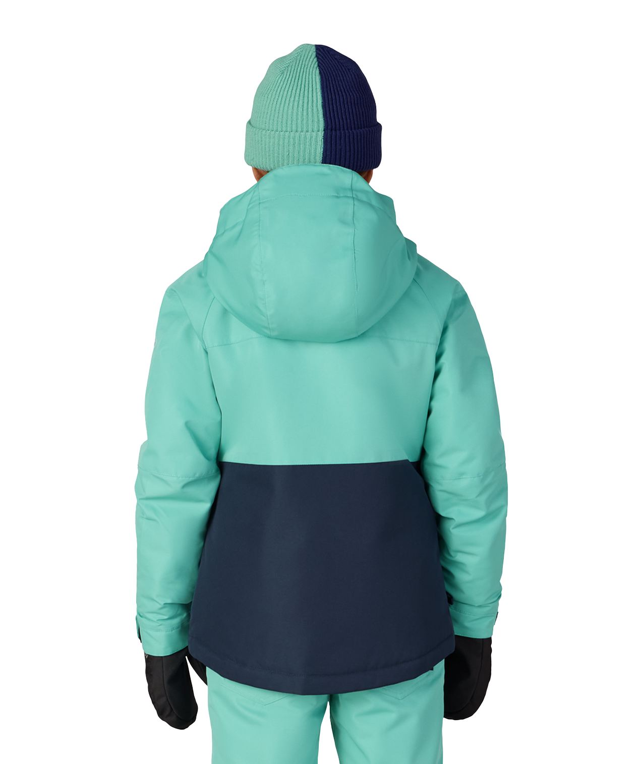 GIRLS ATHENA™ INSULATED JACKET - WASABI COLORBLOCK