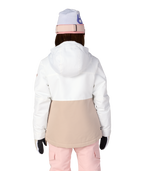 GIRLS ATHENA™ INSULATED JACKET - WHITE LIMESTONE COLORBLOCK