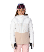 GIRLS ATHENA™ INSULATED JACKET - WHITE LIMESTONE COLORBLOCK