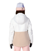GIRLS ATHENA™ INSULATED JACKET - WHITE LIMESTONE COLORBLOCK