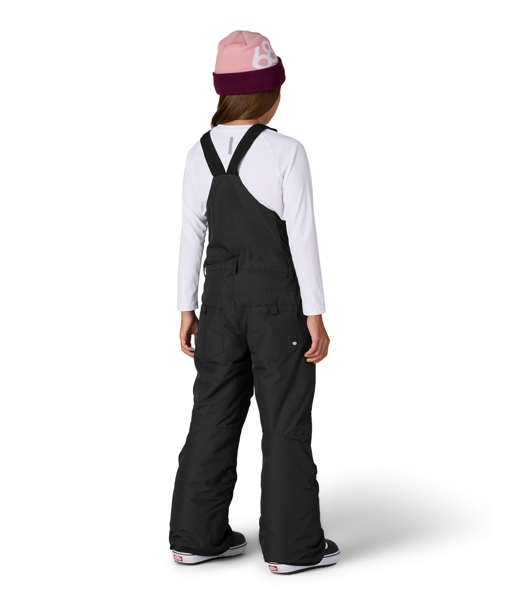 GIRLS SIERRA™ INSULATED BIB - BLACK