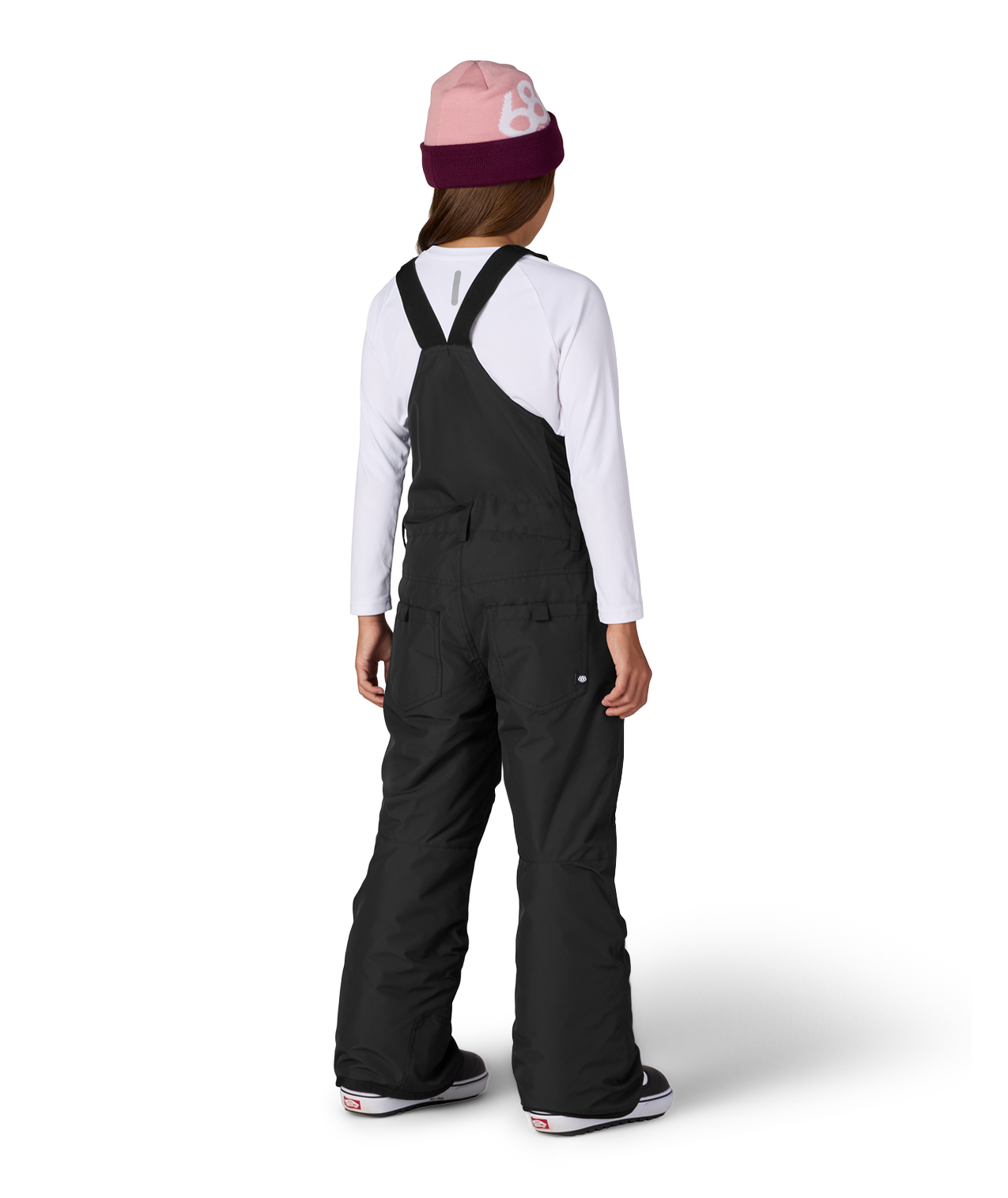 GIRLS SIERRA™ INSULATED BIB - BLACK