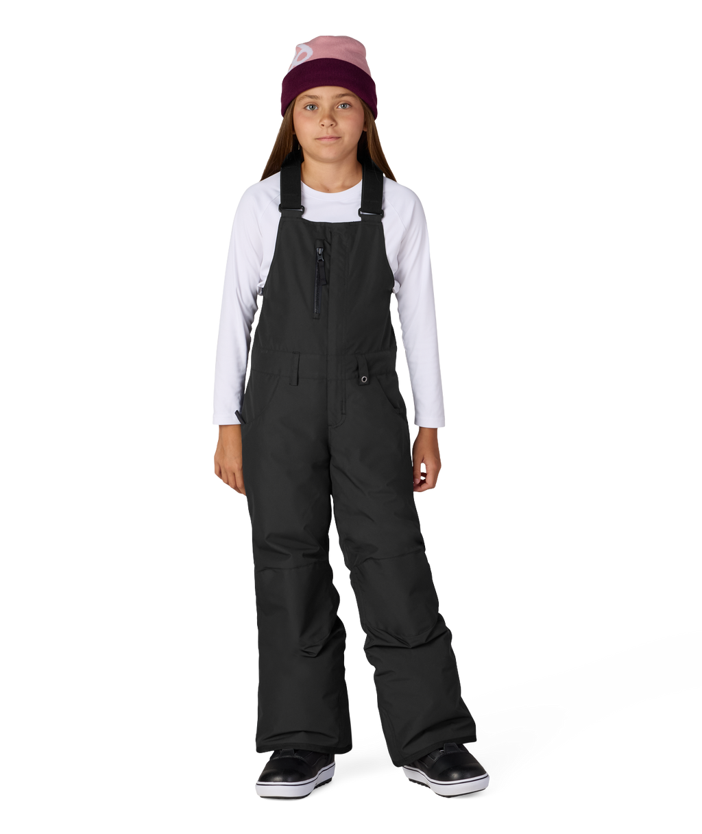 GIRLS SIERRA™ INSULATED BIB - BLACK