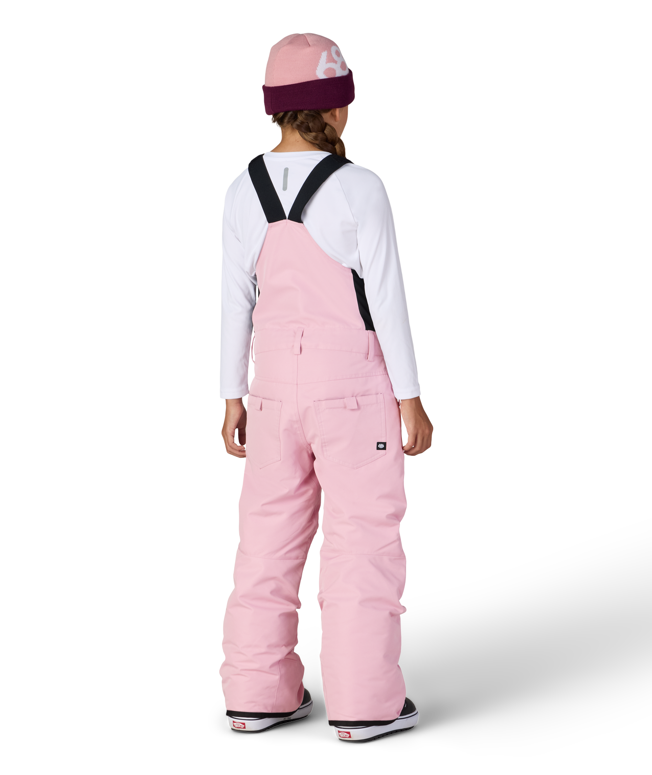 GIRLS SIERRA™ INSULATED BIB - SMOKEY LILAC