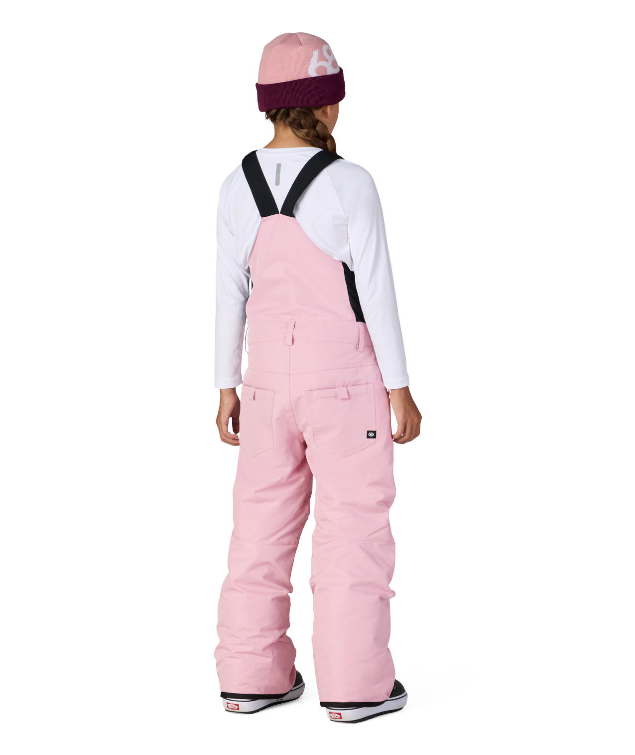 GIRLS SIERRA™ INSULATED BIB - SMOKEY LILAC