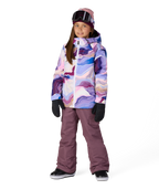 GIRLS LOLA™ INSULATED PANT - BLACK PLUM
