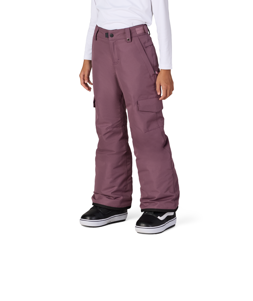 GIRLS LOLA™ INSULATED PANT - BLACK PLUM