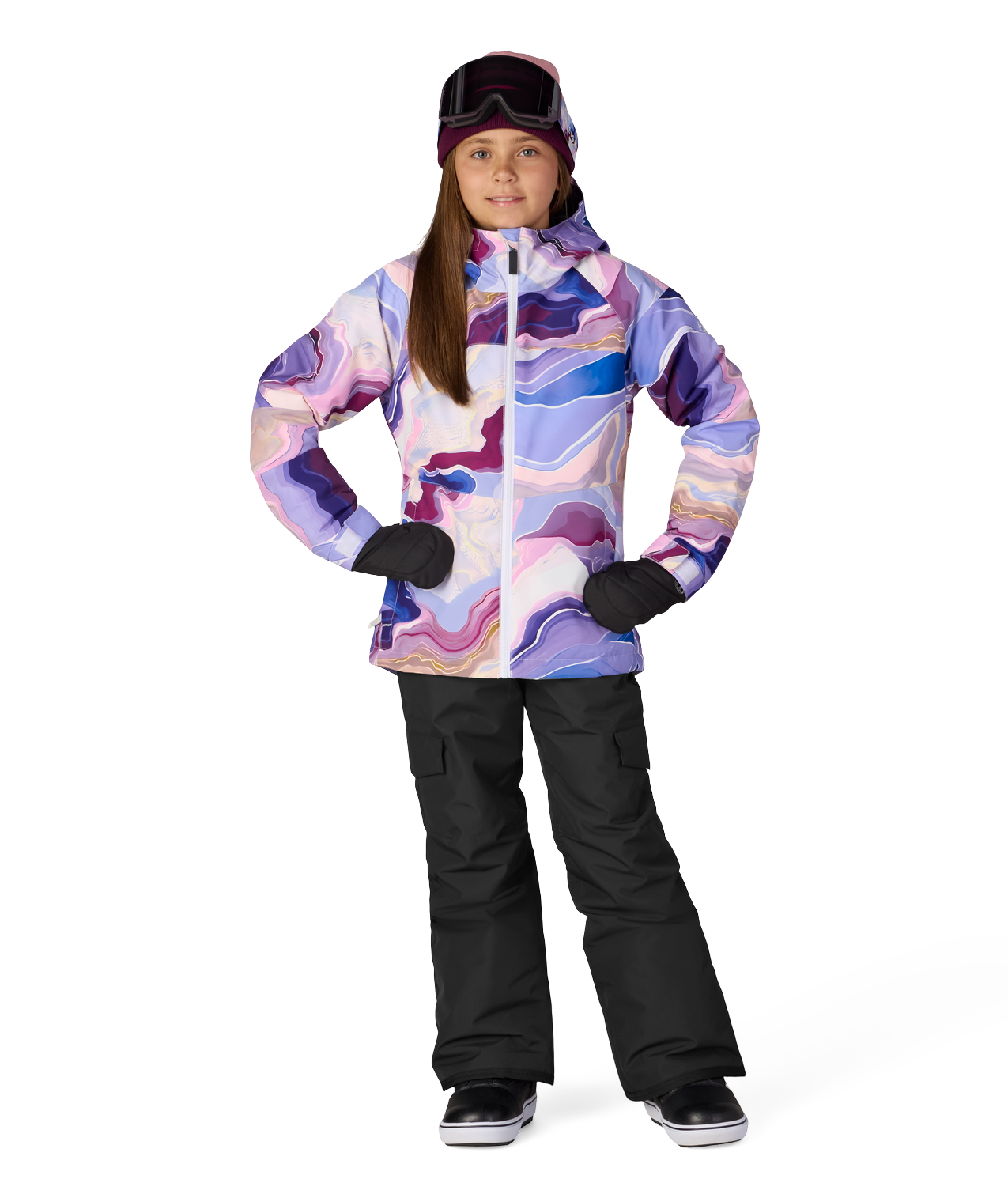 GIRLS LOLA™ INSULATED PANT - BLACK