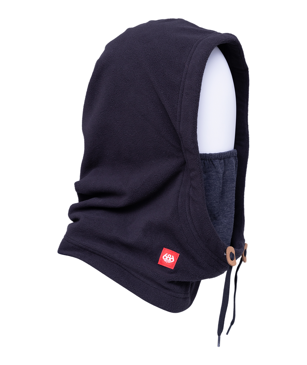 Tarmac Fleece Hood - BLACK