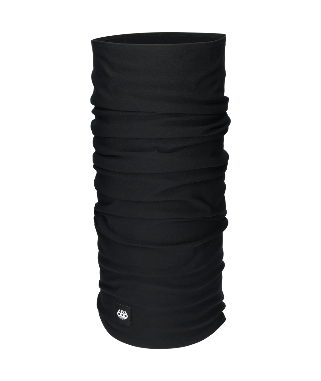 DOUBLE LAYER FACE WARMER - BLACK