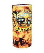 DOUBLE LAYER FACE WARMER - SUBLIME ORANGE TIE DYE