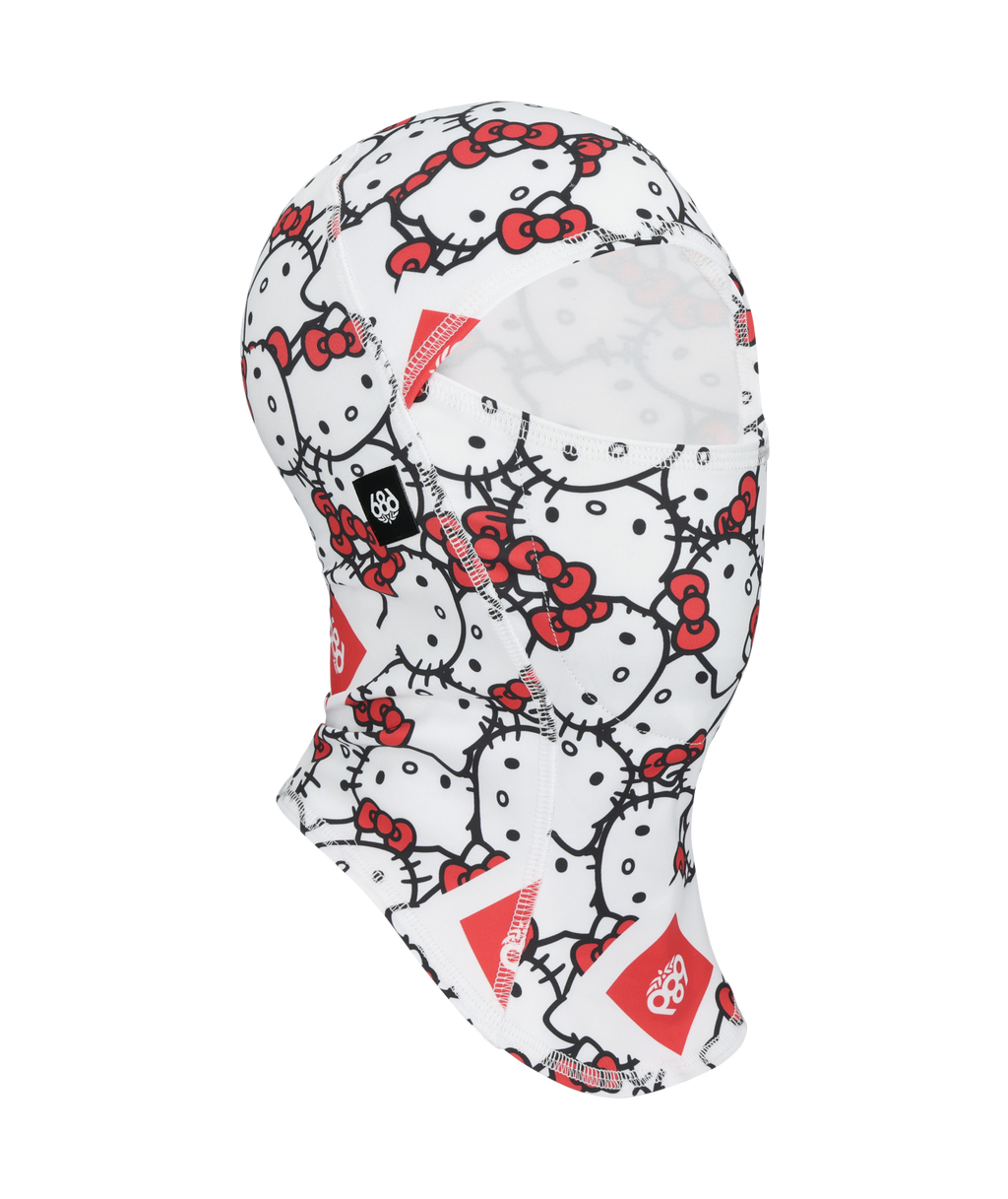 Youth Bolt Balaclava - HELLO KITTY WHITE