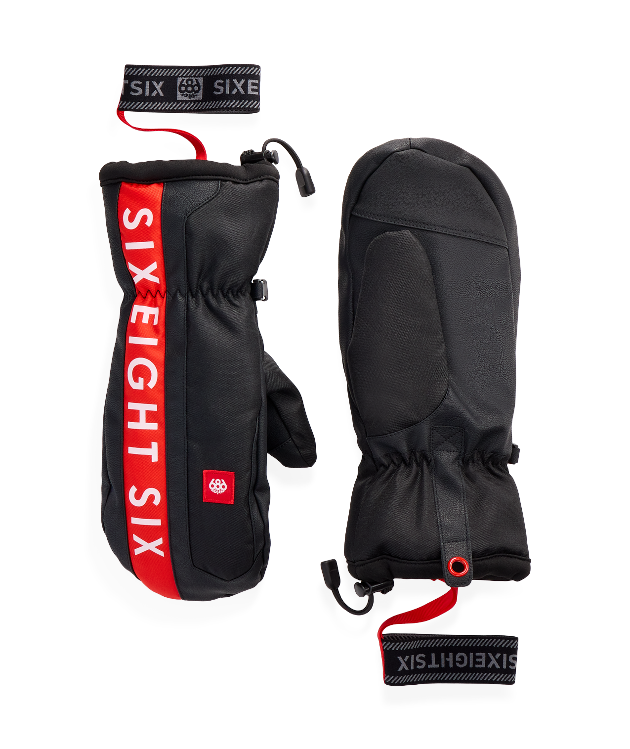 MENS TEAM MERINO MITT - BLACK