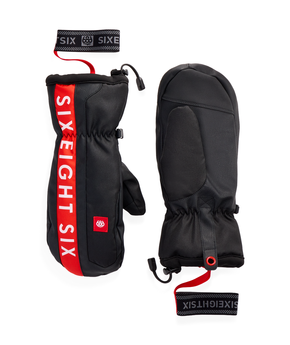 MENS TEAM MERINO MITT - BLACK