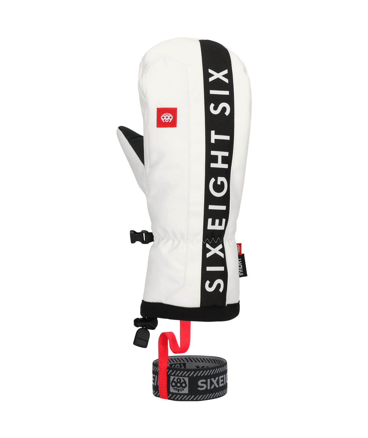 MENS TEAM MERINO MITT - WHITE