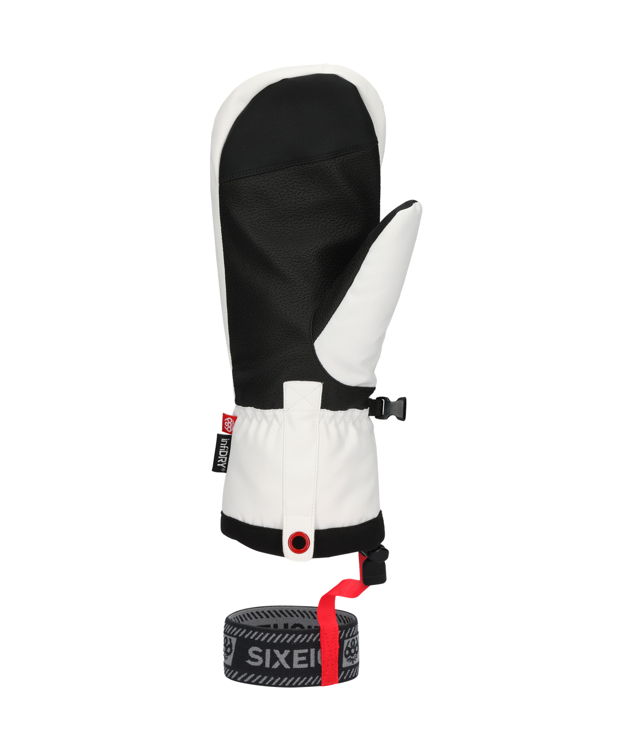 MENS TEAM MERINO MITT - WHITE