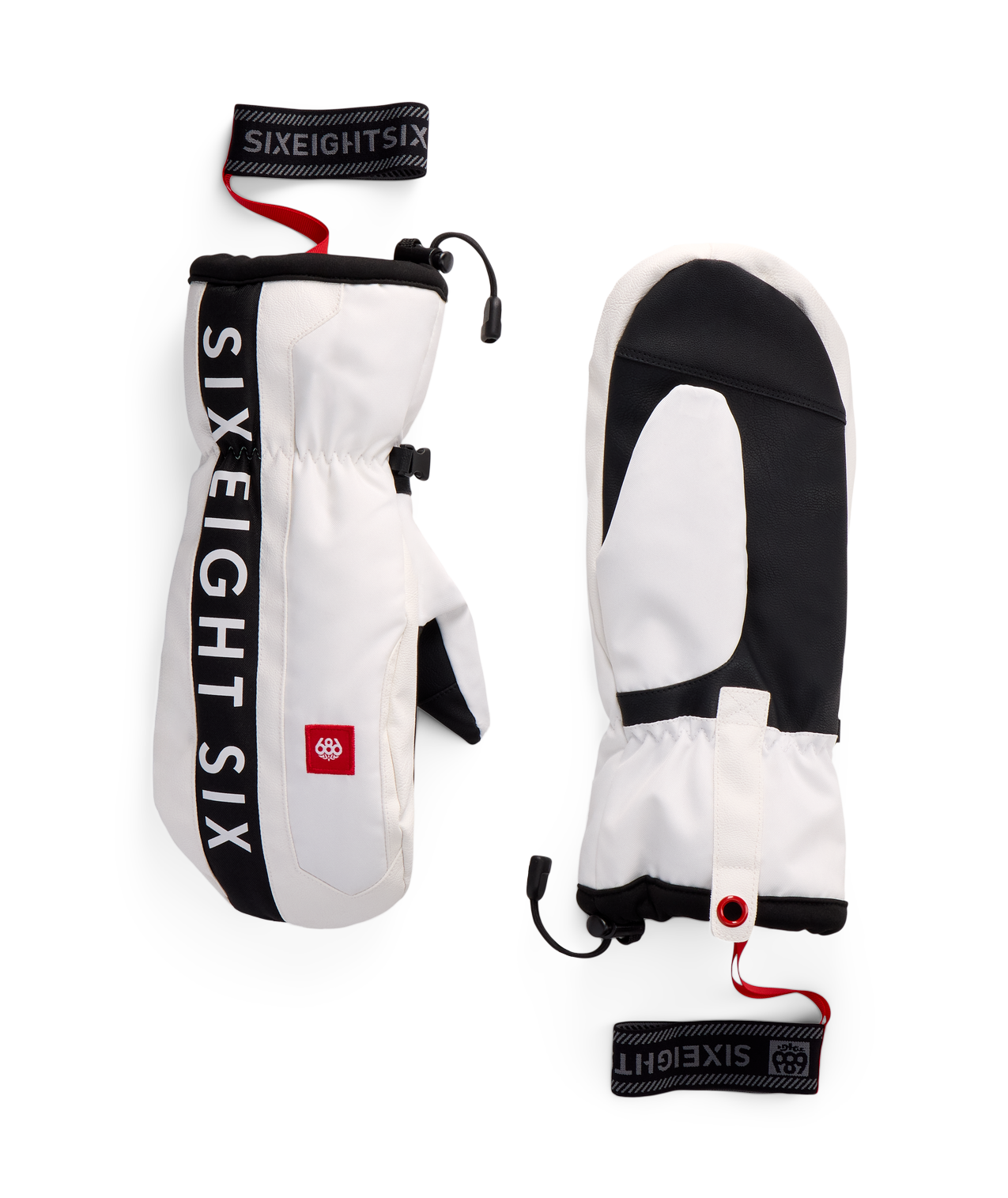 MENS TEAM MERINO MITT - WHITE
