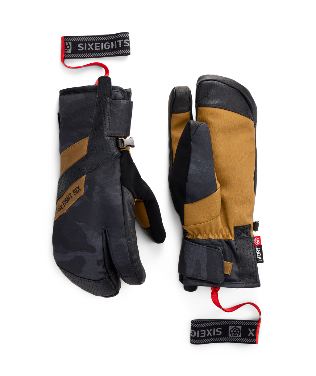 MENS HAWKEYE™ TRIGGER MITT - BLACK CAMO