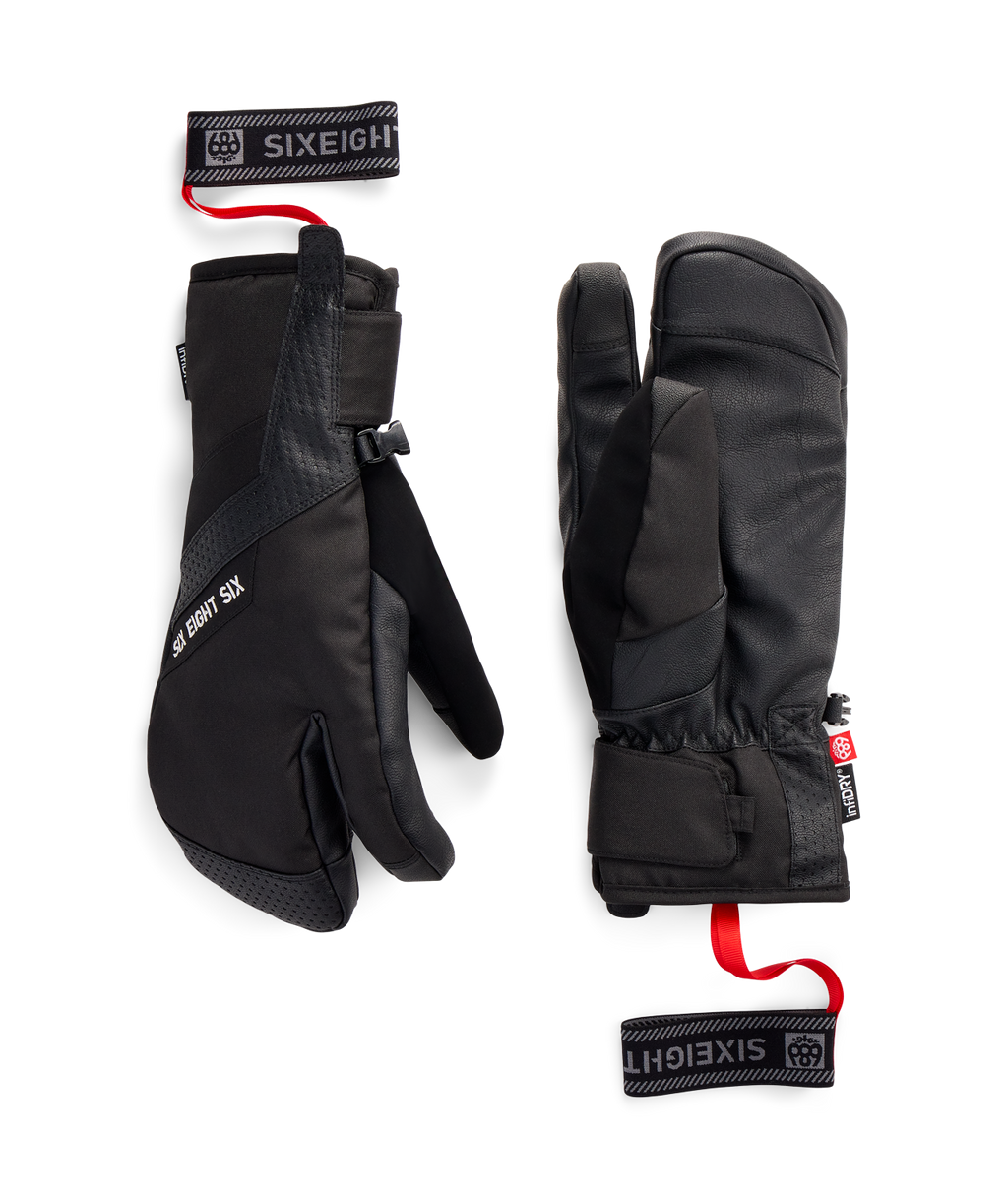 MENS HAWKEYE™ TRIGGER MITT - BLACK
