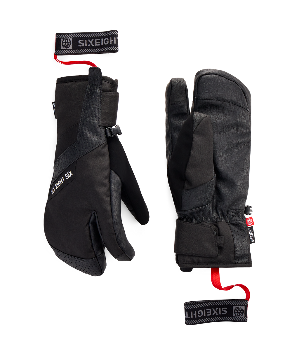 MENS HAWKEYE™ TRIGGER MITT - BLACK
