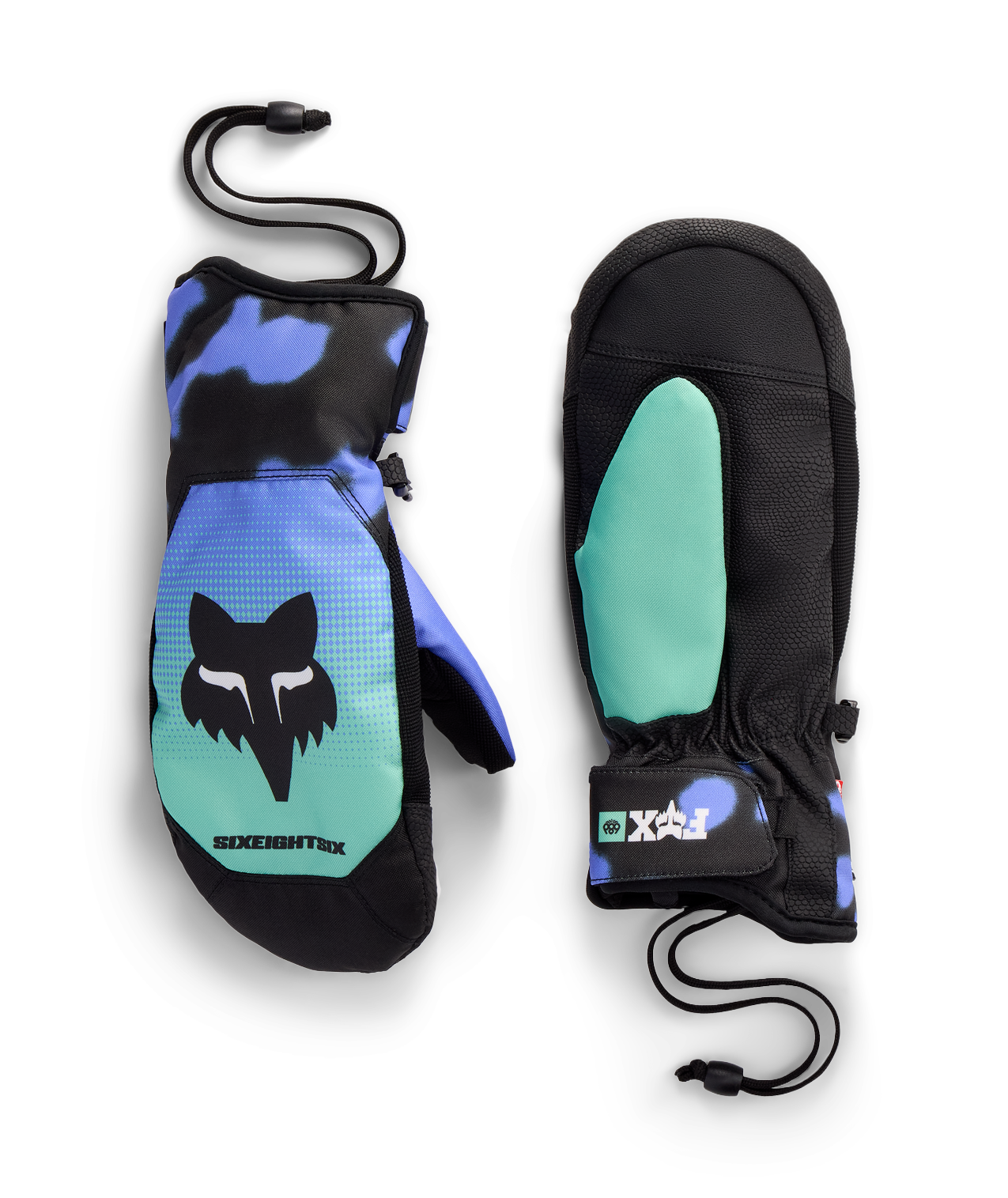 WOMENS REVEL MITT - FOX ALPENGLOW BLUE
