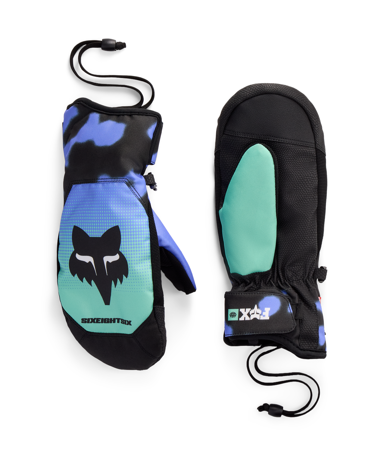 WOMENS REVEL MITT - FOX ALPENGLOW BLUE