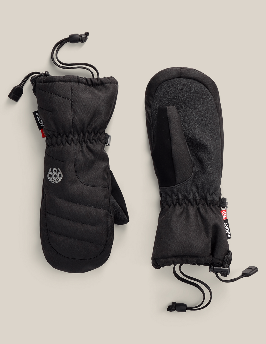 Youth Unisex Heat Insulated Mitt - BLACK