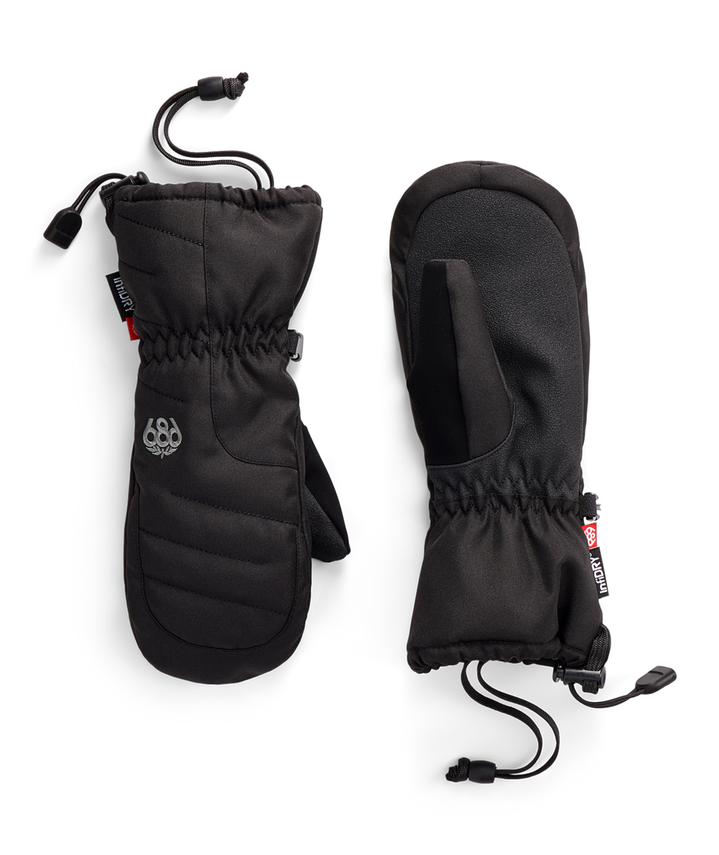Youth Unisex Heat Insulated Mitt - BLACK