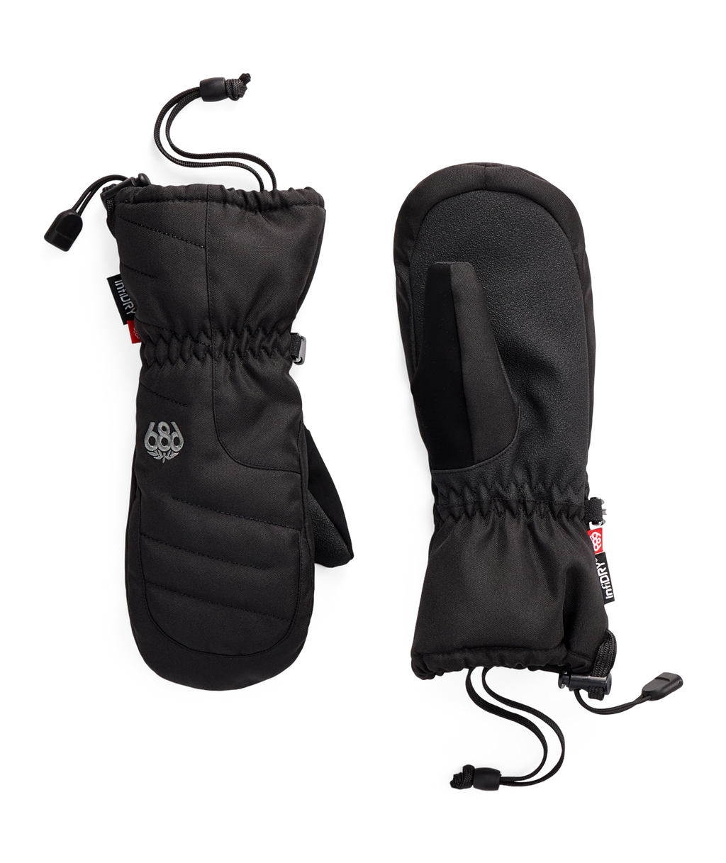 Youth Unisex Heat Insulated Mitt - BLACK