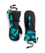 Youth Unisex Heat Insulated Mitt - DEEP GREEN DARK SKIES COLORBLK