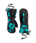 Youth Unisex Heat Insulated Mitt - DEEP GREEN DARK SKIES COLORBLK